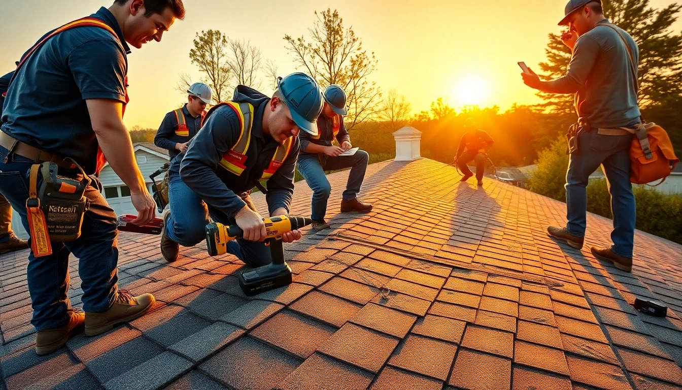 Roofing Background